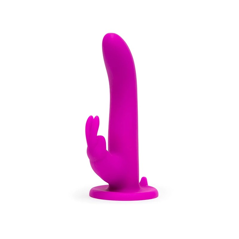 Strap-on z penisem - Happy Rabbit Vibrating Strap-On Harness Set Purple